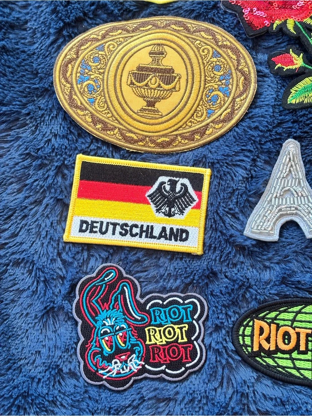 Assorted Embroidered Iron-On Patches - Multicolor ($10 For 1/$25 For 3) You Pick